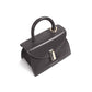 Vivi Black Leather Top Handle
